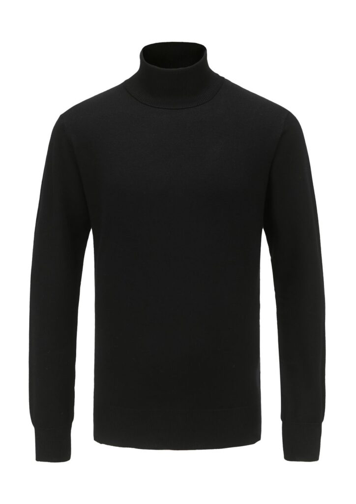 Feraud Jeans Roll Neck Jumper In Black – Gianni Feraud